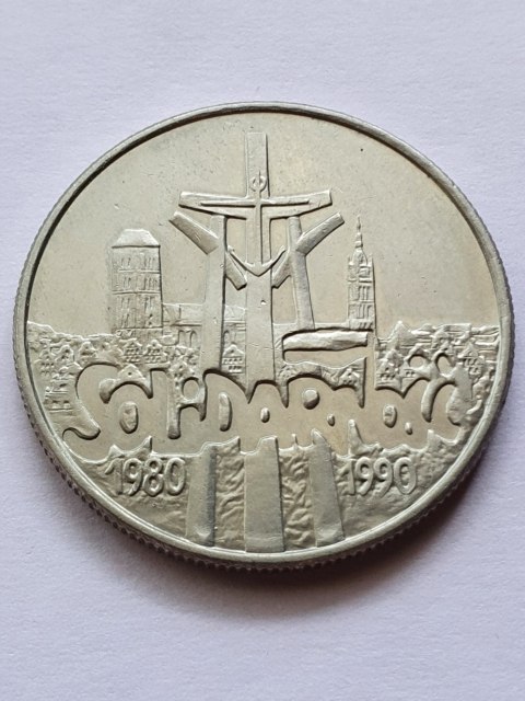10 tys Solidarnosc 1990 r