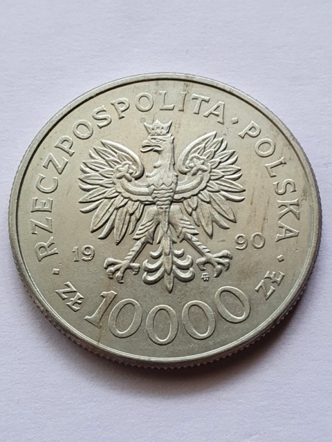 10 tys Solidarnosc 1990 r