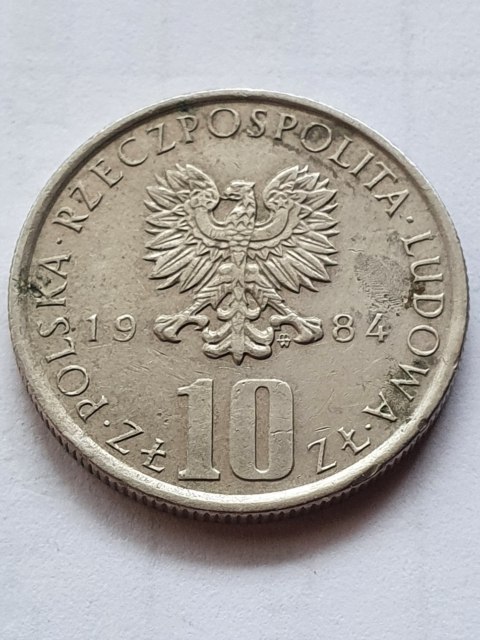 10 zł Bolesław Prus 1984 r