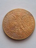 10 zł Głowa Kobiety 1932 r znak
