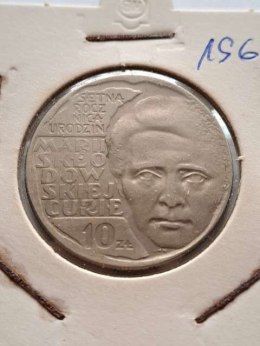 10 zł Maria Sklodowska Curie 1967 r
