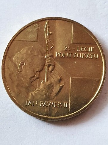 2 zł 25 Lat Pontyfikatu 2003 r