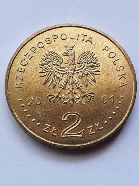 2 zł Jan lll Sobieski 2001 r