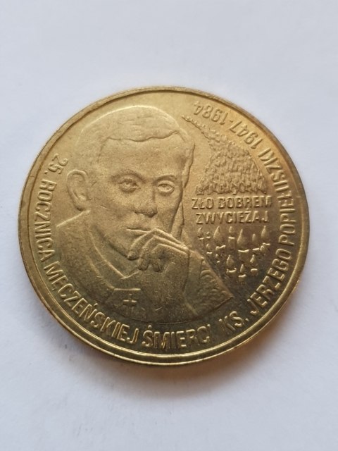 2 zł Jerzy Popiełuszko 2009 r