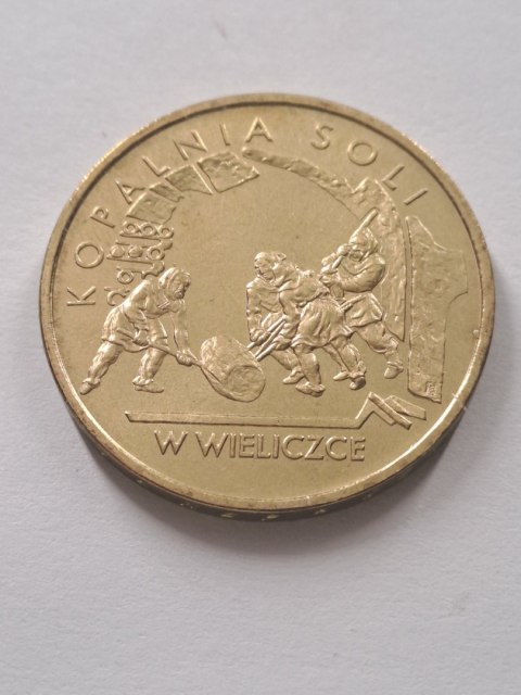 2 zł Kopalnia Soli w Wieliczce 2001