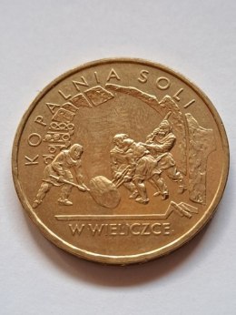 2 zł Kopalnia Soli w Wieliczce 2001