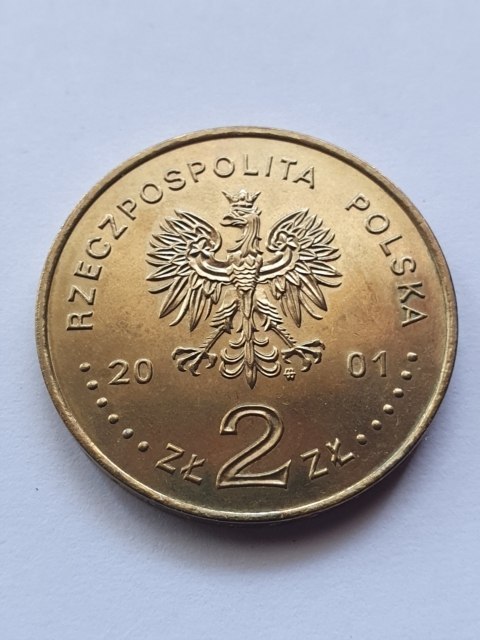 2 zł Kopalnia Soli w Wieliczce 2001