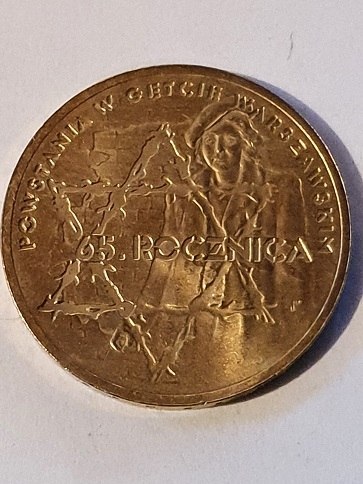 2 zł Powstanie w Getcie Warszawskim 2008 r