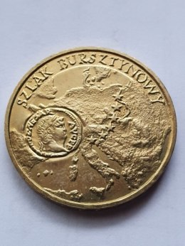 2 zł Szlak Bursztynowy 2001 r