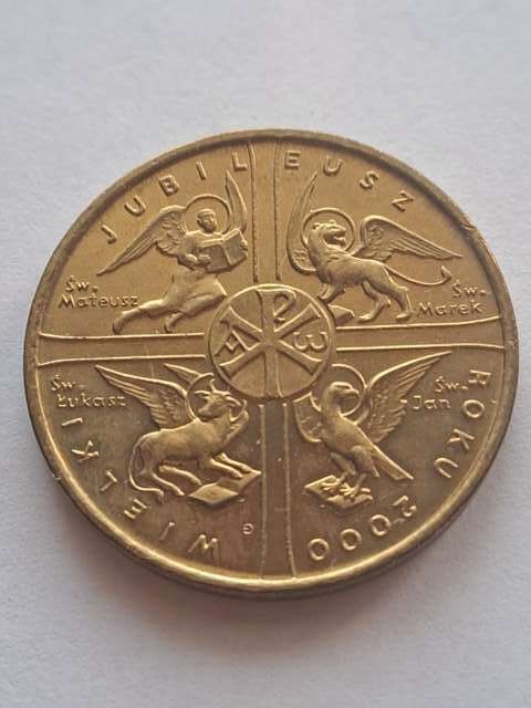 2 zł Wielki Jubileusz 2000 r