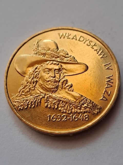 2 zł Władysław lV Waza 1999 r
