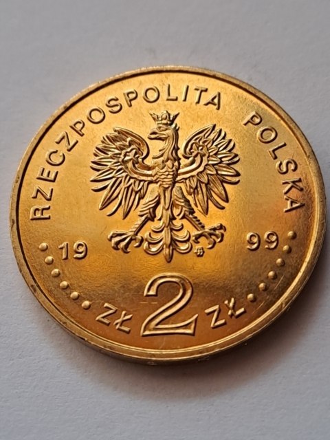 2 zł Władysław lV Waza 1999 r