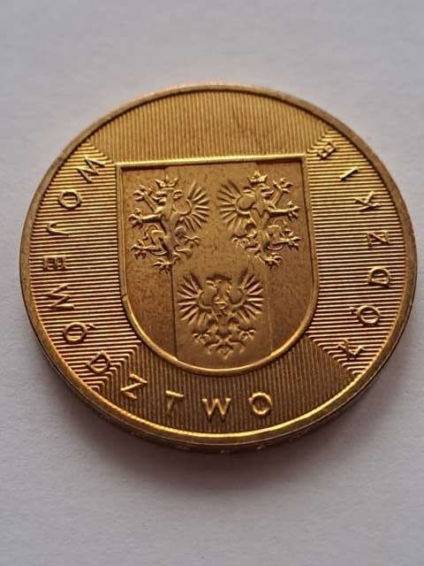 2 zł Województwo Łódzkie 2004 r