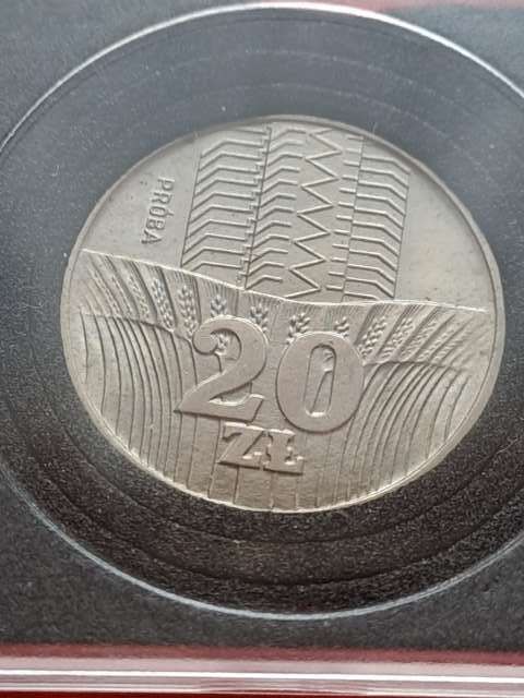 20 zł Wieżowiec i Kłosy 1973 r próba