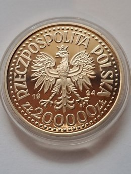 200 tys Zygmunt Stary 1994 r półpostac