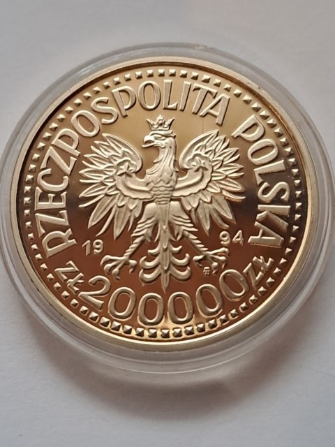 200 tys Zygmunt Stary 1994 r półpostac