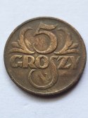 5 groszy 1928 rok