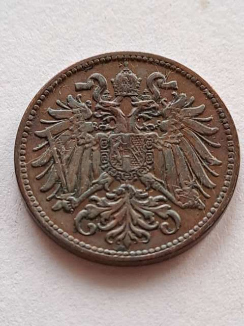 Austria 2 halerze Franciszek Józef I 1903 r