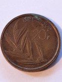 Belgia 20 Franków 1980 r
