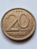 Belgia 20 Franków 1994 r