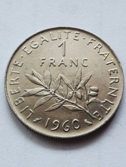 Francja 1 Frank 1960 r