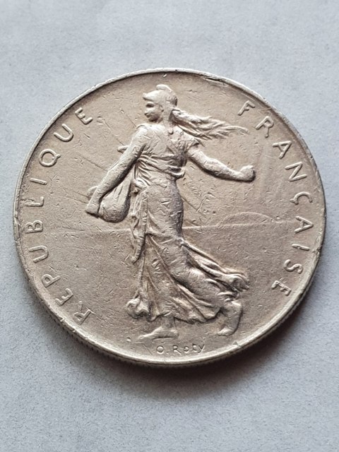 Francja 1 Frank 1978 r