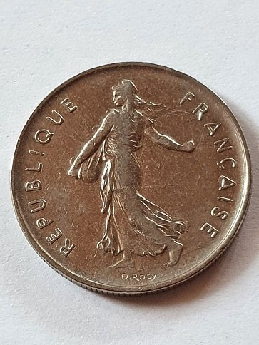 Francja 5 Franków 1970 r