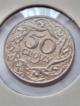 Generalna Gubernia 50 Groszy 1938 r znak
