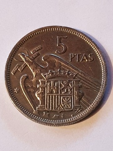 Hiszpania 5 Pats 1957 r