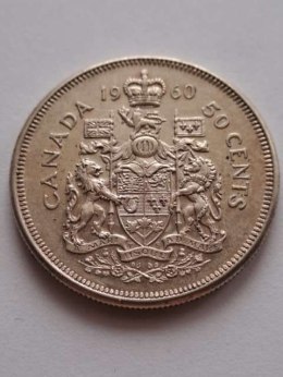 Kanada 50 centów Elżbieta II 1960 r