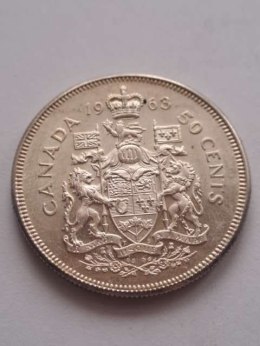 Kanada 50 centów Elżbieta II 1963 r
