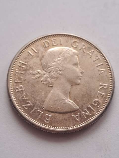 Kanada 50 centów Elżbieta II 1963 r
