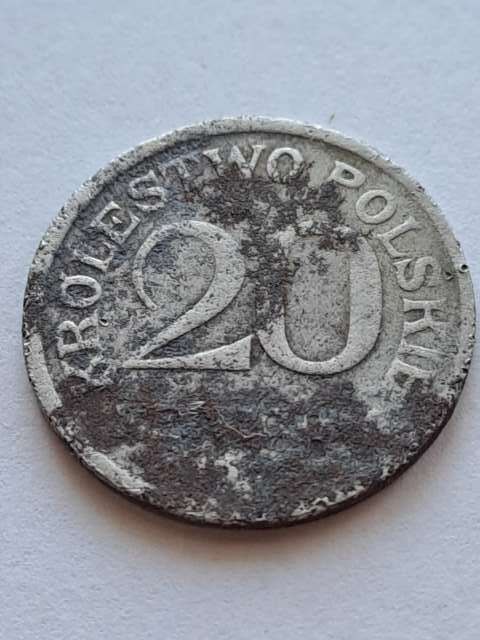 Królestwo Polskie 20 Fenigów 1918 r