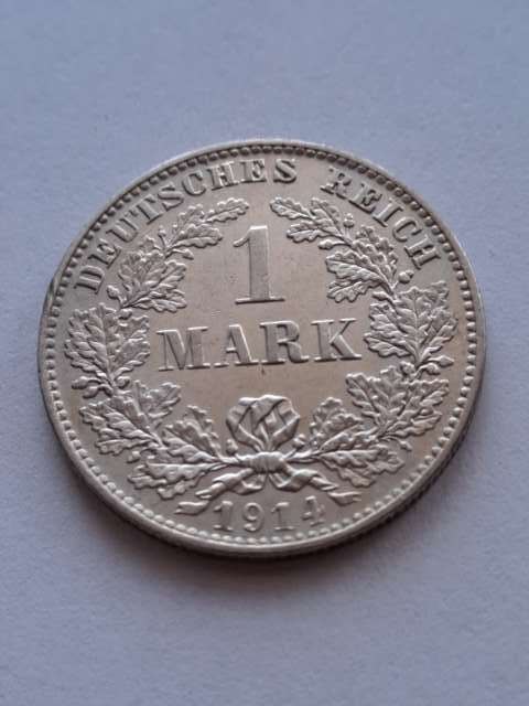 Niemcy 1 Marka Wilhelm II 1914 r E