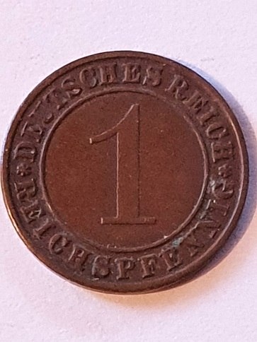 Niemcy 1 Pfenning 1934 A