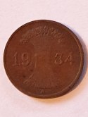 Niemcy 1 Pfenning 1934 A