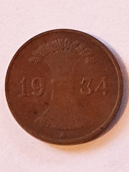 Niemcy 1 Pfenning 1934 A