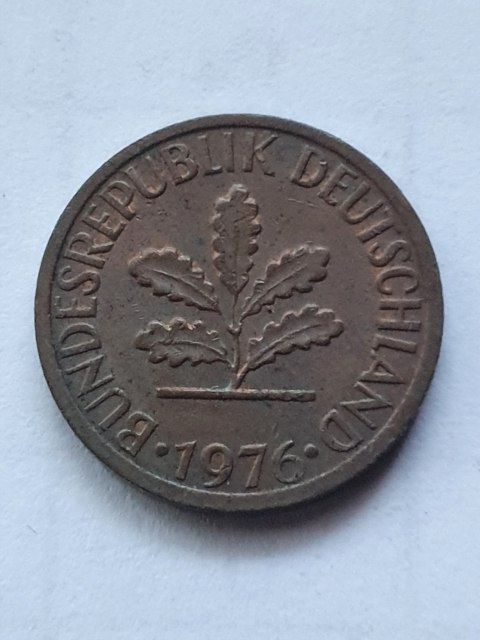 Niemcy 1 Pfenning 1976 r F