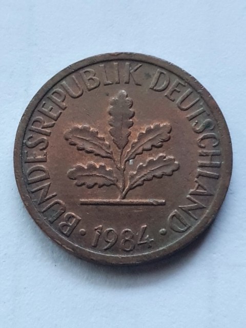 Niemcy 1 Pfenning 1984 G