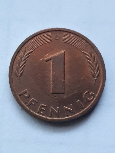 Niemcy 1 Pfenning 1995 D