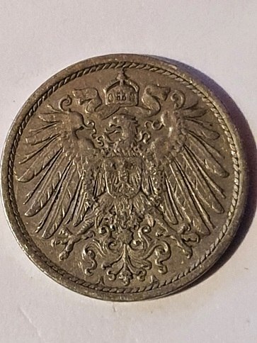 Niemcy 10 Pfennig 1914 r Litera A