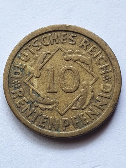 Niemcy 10 Pfennig 1924 r A