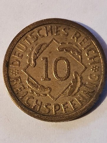 Niemcy 10 Pfennig 1925 r A