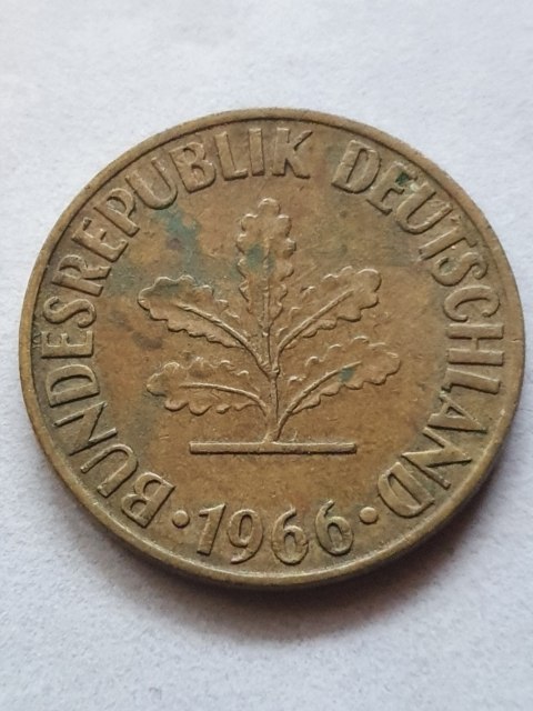 Niemcy 10 Pfennig 1966 r D
