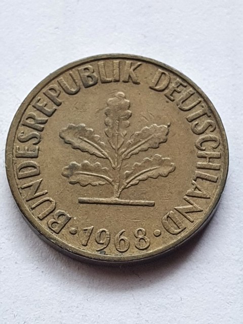 Niemcy 10 Pfenning 1968 G