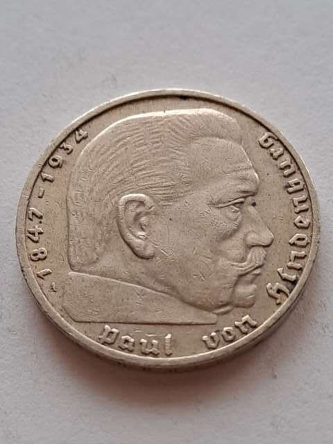 Niemcy 2 Marki Hindenburg 1938 r A
