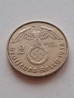 Niemcy 2 Marki Hindenburg 1938 r A