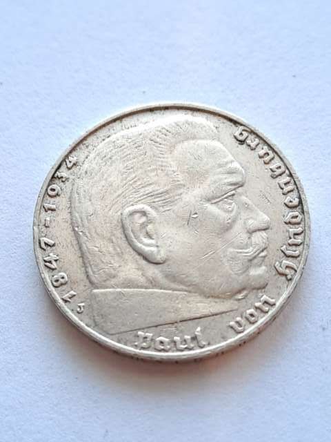 Niemcy 2 Marki Hindenburg 1938 r J
