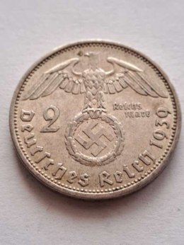 Niemcy 2 Marki Hindenburg 1939 r A