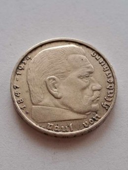 Niemcy 2 Marki Hindenburg 1939 r B